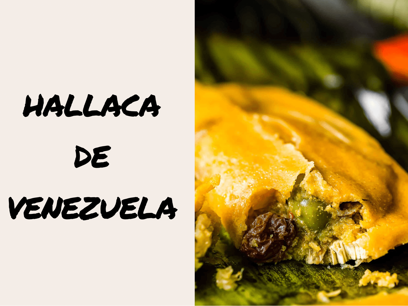 Gochas Hallacas (From the Andes of Táchira)